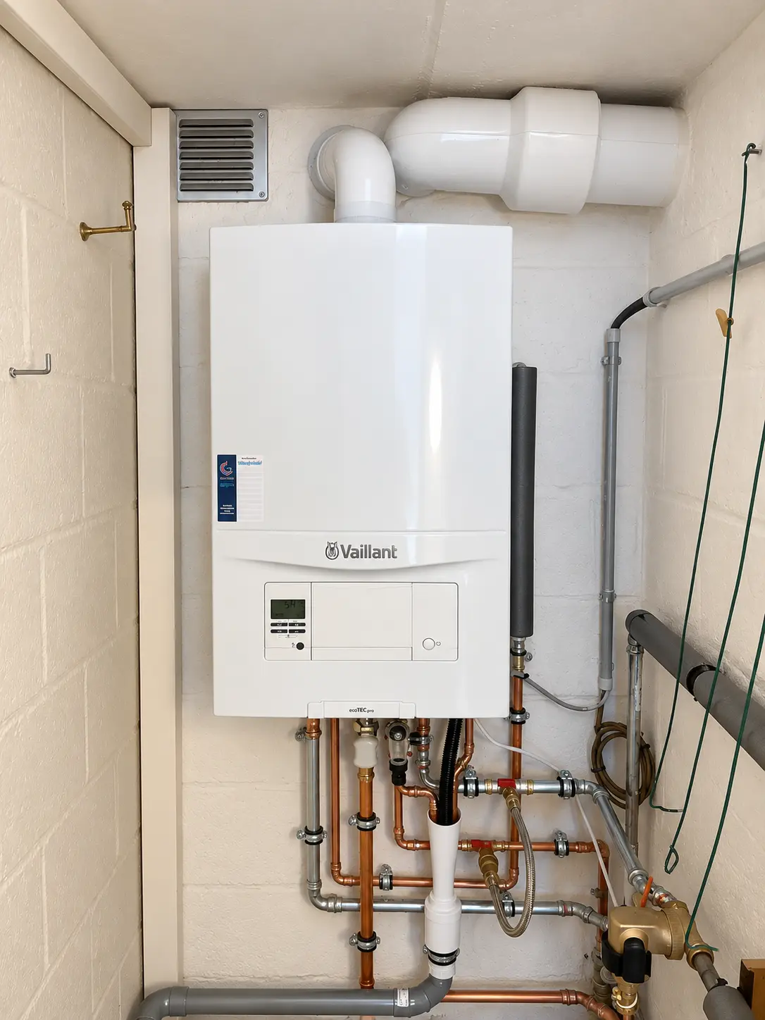 Vaillant CV-ketel geplaatst te Sint-Gillis-Waas door Van Guyse Verwarming